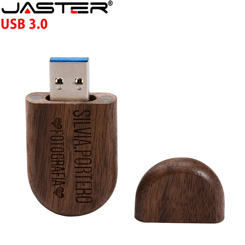 USB флеш накопитель JASTER деревянный 4/8/16/32/64 ГБ|USB флэш-накопители| |