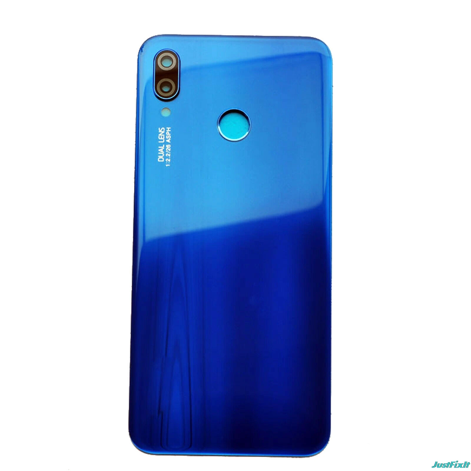 Чехол для huawei P20 Lite чехол батареи Задняя стеклянная панель задней двери с кнопкой