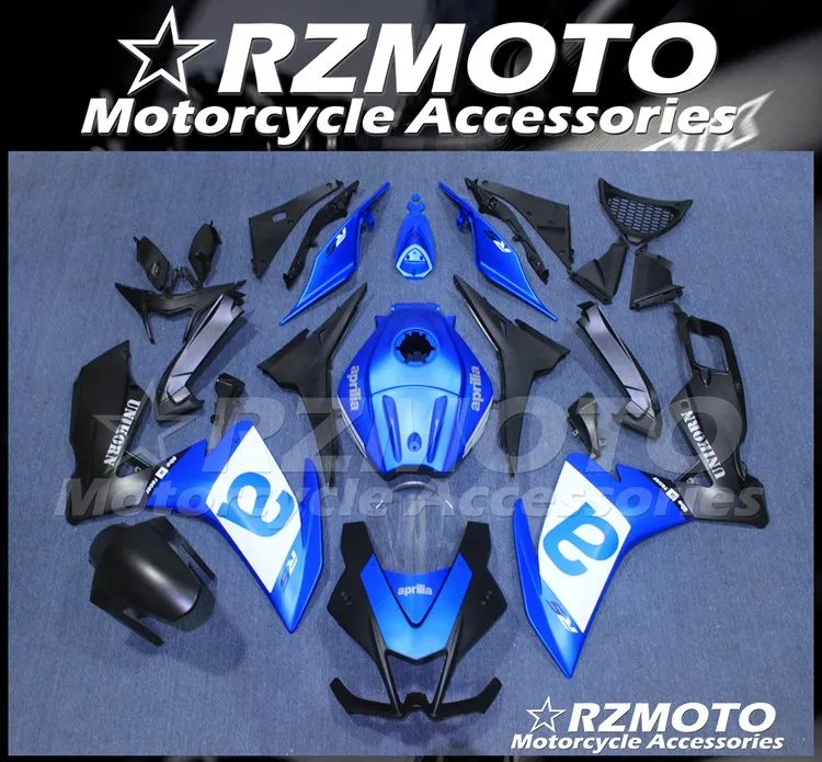 

Injection molding New ABS Whole Fairings Kit Fit for Aprilia RS4 50 125 RS125 2012 2013 2014 2015 12 13 14 15 Blue Matte