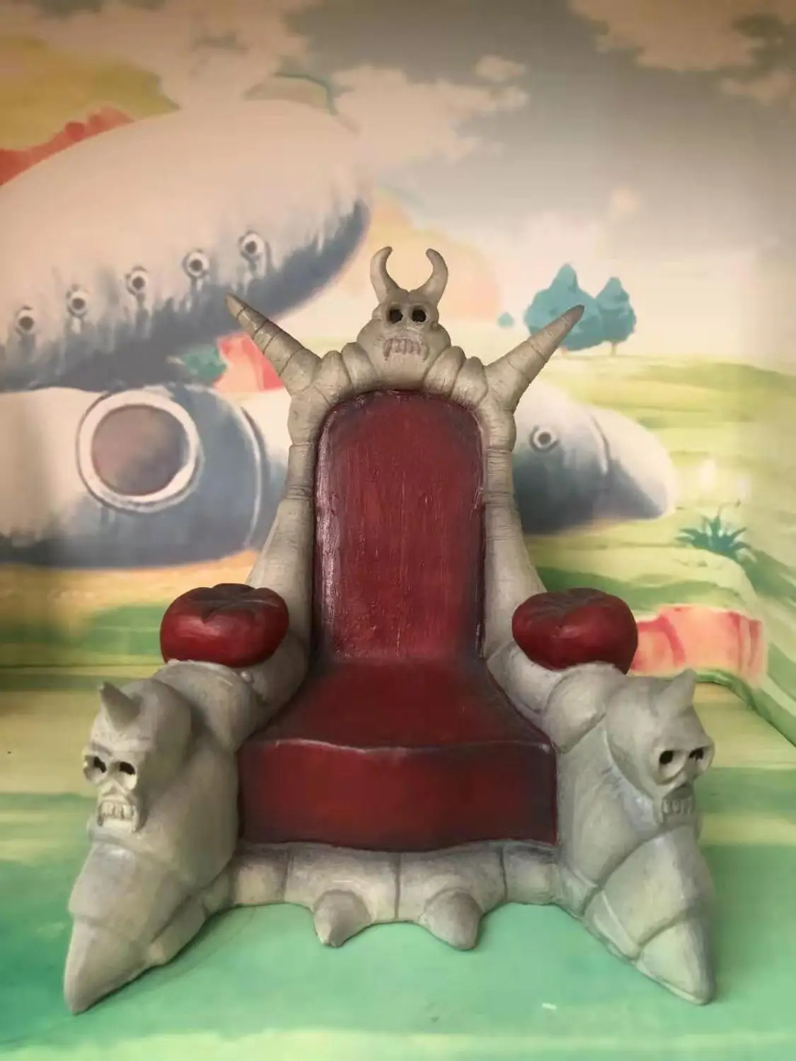 Предпродажа костюм для Dragon Ball Z DBZ СВЧ пикколо Devil Throne аксессуары Фигурки игрушки| |