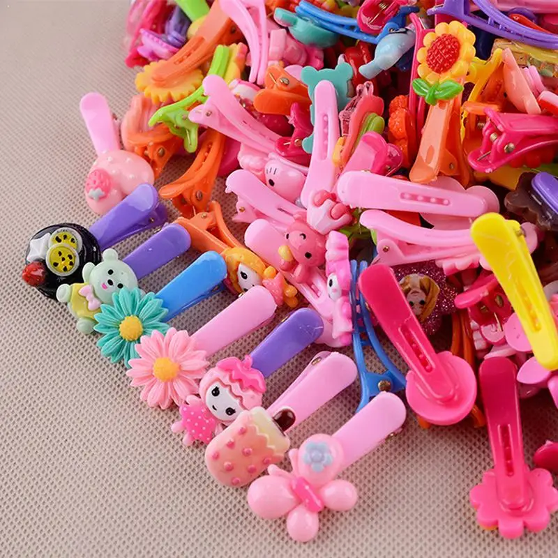 

10pieces random color Colorful Kids Hair Clips Hairpins Girls For Baby Hair Accessories Gi Sale TYPE O9C6