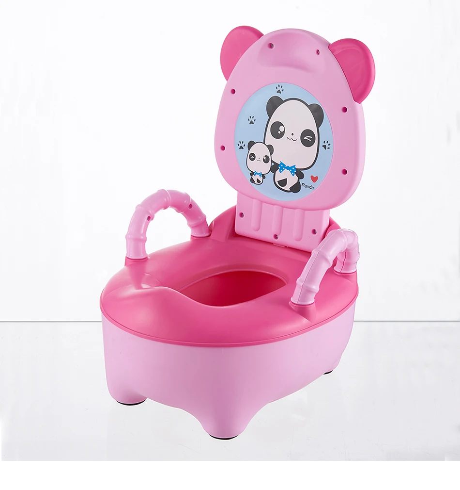 Baby Potty For Children Boys Toilet Seat Baby Potty Training Girls Portable Toilet Bedpan Comfortable Backrest Cartoon Pots