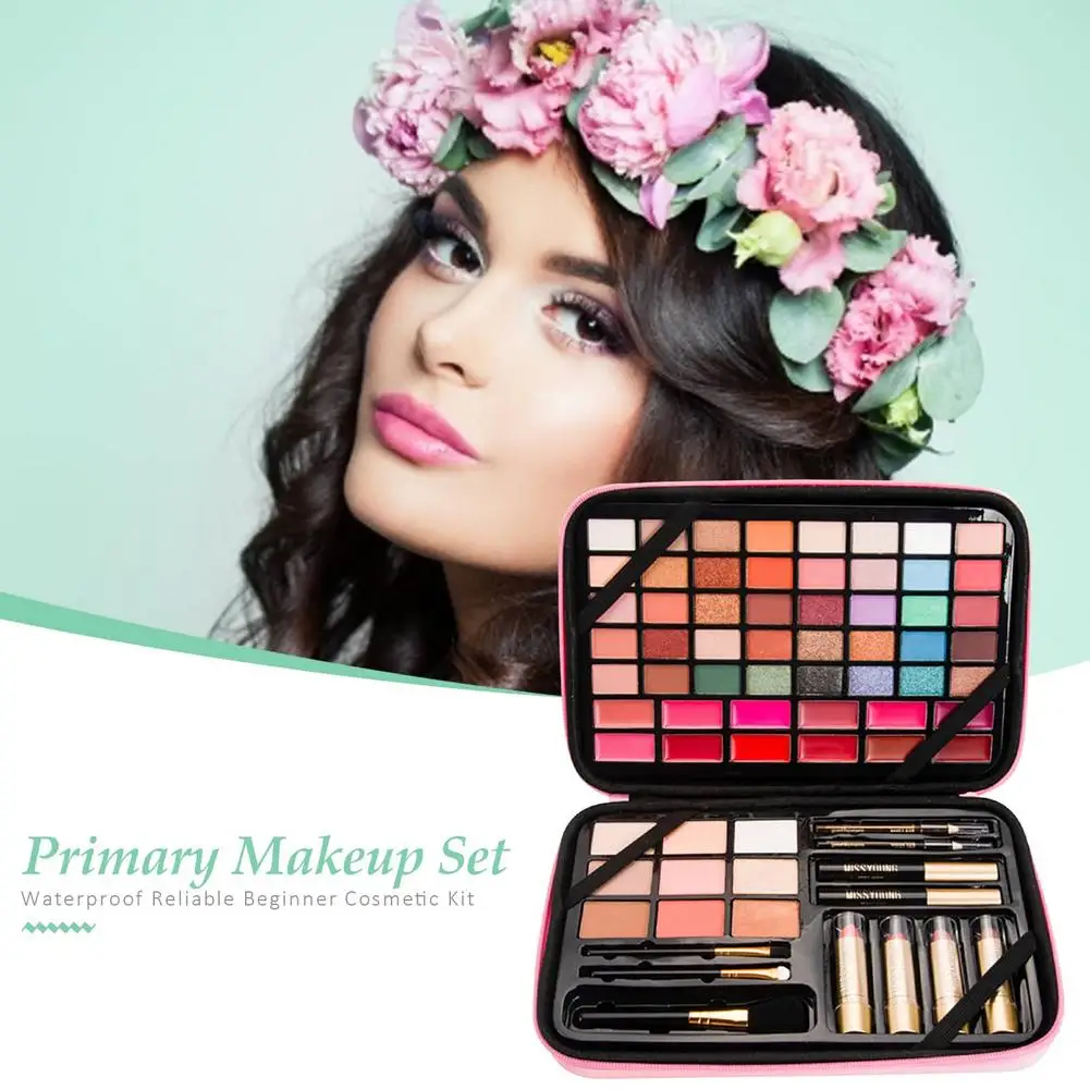 

High-quality Professional Multifunctional Make-up Gift Set Cosmetic Kit For Face Eyes Lips Long-lasting Color Effect With