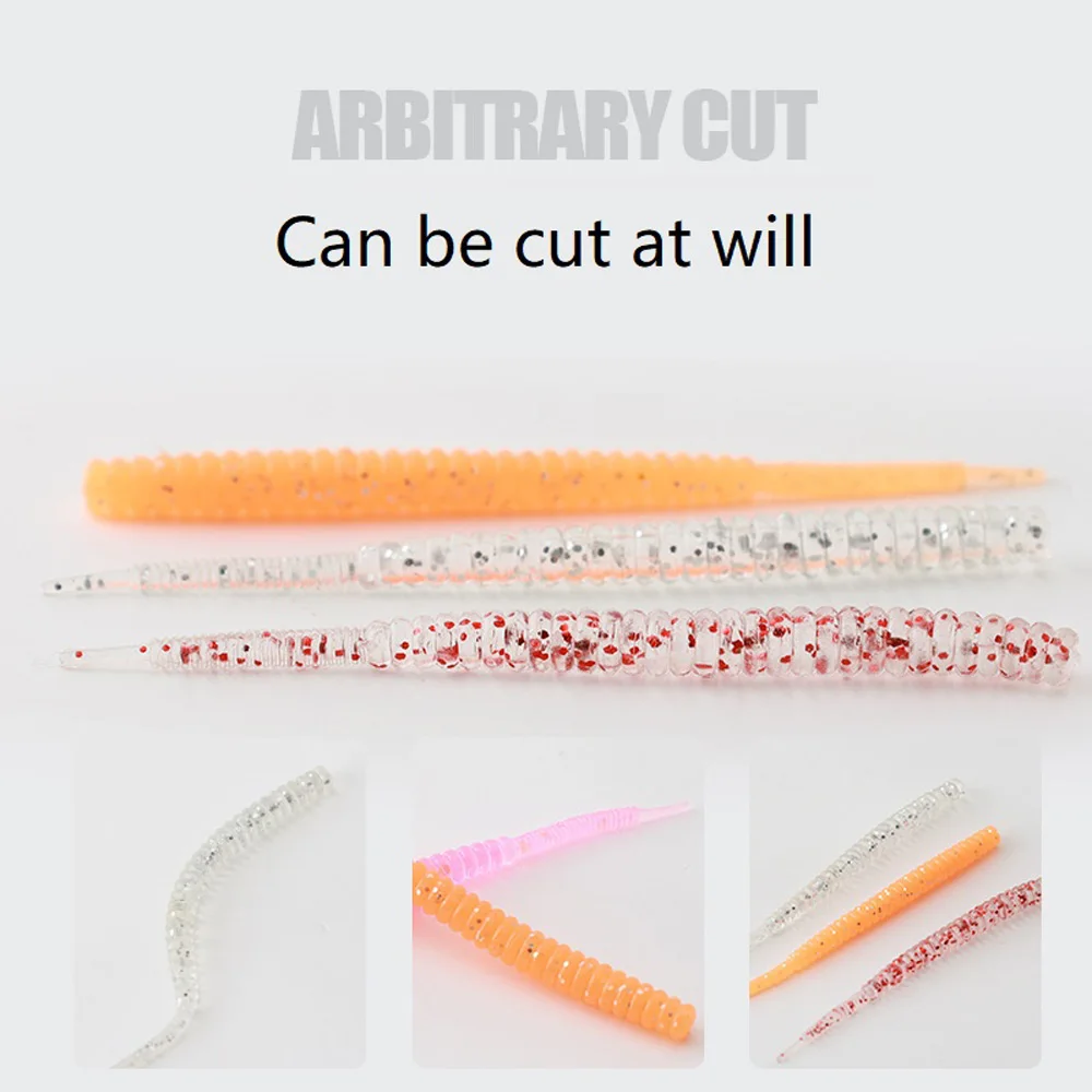 20 шт./лот рыболовная Маленькая Мягкая приманка 50 мм 60 воблер искусственная