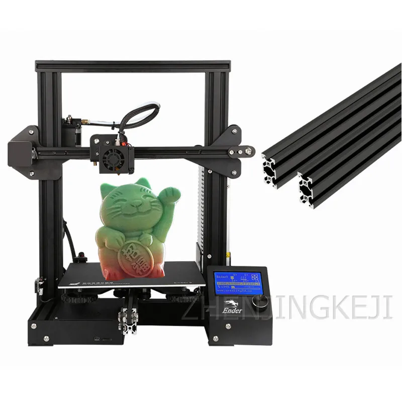 

Desktop 3D Printer Rapid Warming High Precision Movement Stability Small Voice Power Positioning Printer Engraving Machine