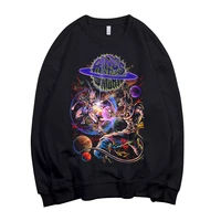 12 designs rings of saturn et alien pollover sweatshirt rock hoodie heavy metal band sudadera streetwear fleece outerwear punk