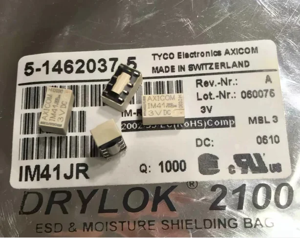 Бесплатная доставка Лот (10 шт./лот) 100% оригинал Новый IM41 IM41GR 5-1462037-4 8 контактов 2A 3VDC