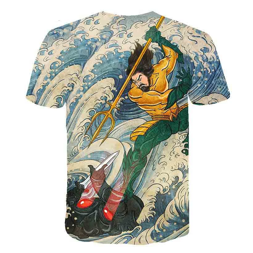 

3D T Shirt Boys and Girls Hot Blooded Anime 3D Print T-shirt Fashion Casual Unisex O-Neck Short Sleeve Tops