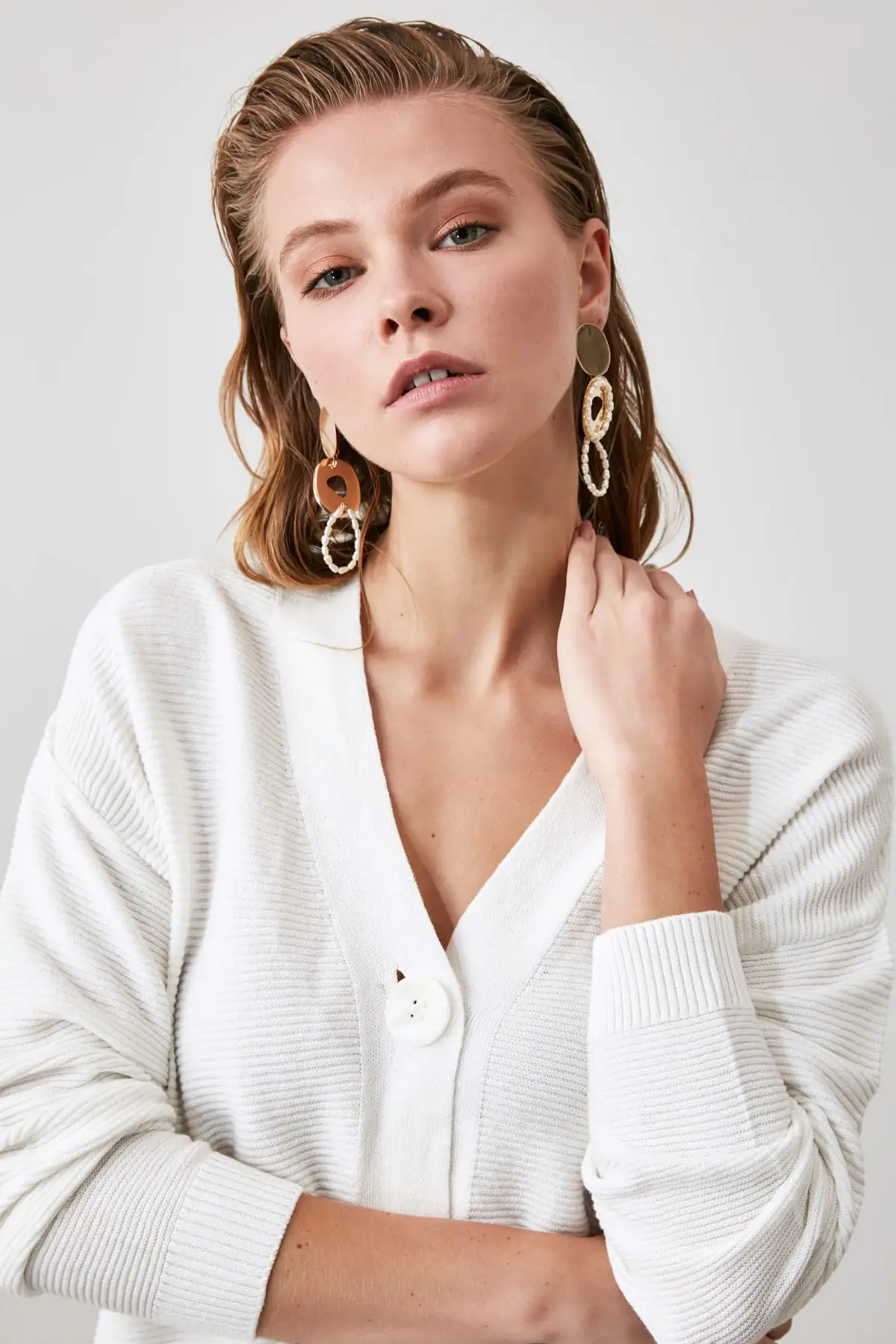 Трикотажный кардиган с пуговицами TWOAW21HI0271 |