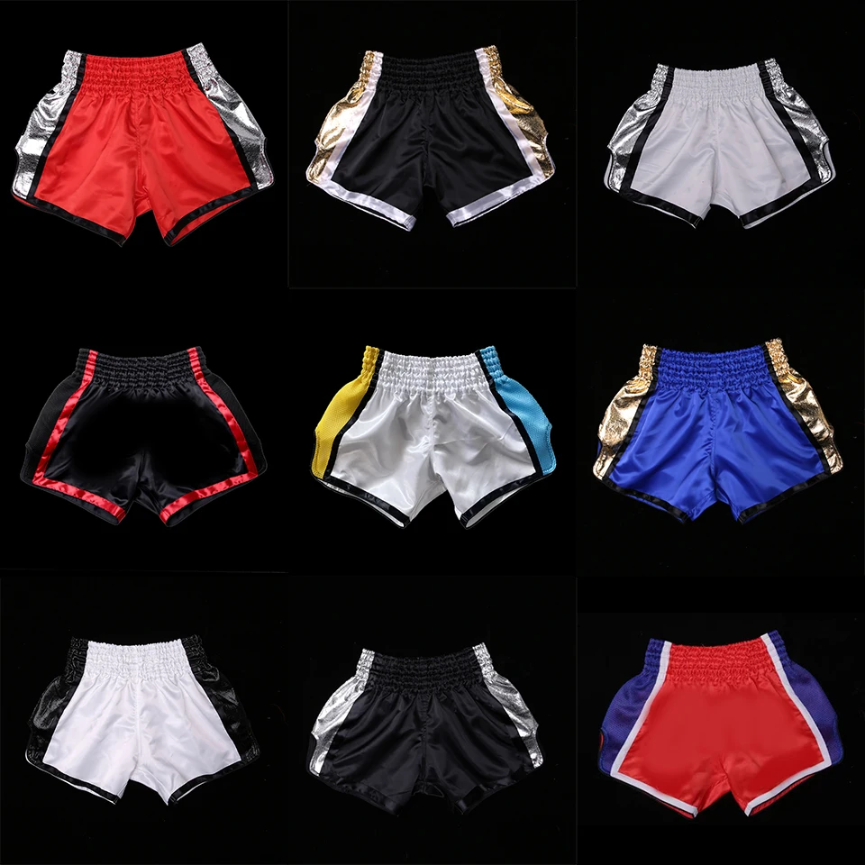 Шорты MMA детские для мужчин и женщин одежда боя боевых искусств тайского бокса