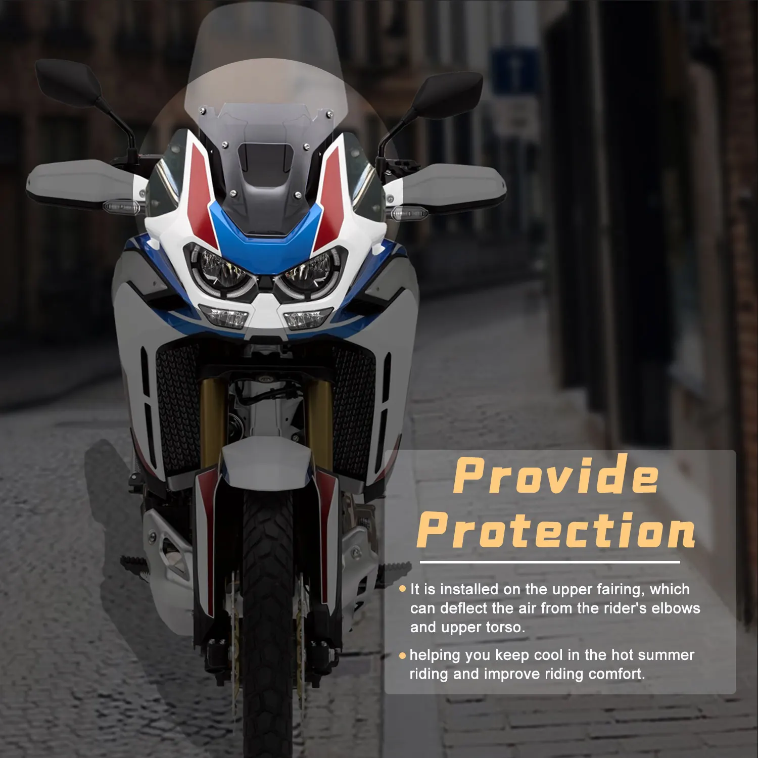 Покрытие для ветрового стекла CRF 1100 L боковые панели дефлектор ветра Honda CRF1100L Africa