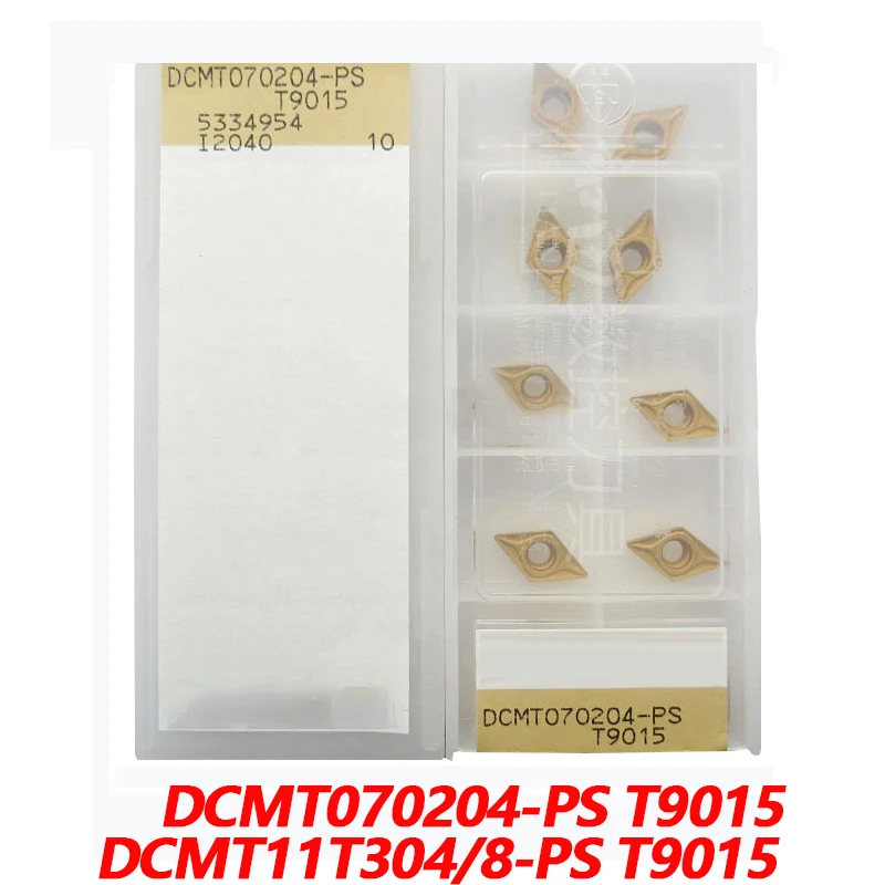 100% оригинал DCMT DCMT070204 PS T9015 DCMT11T304 DCMT11T308 с ЧПУ карбид Вставки лезвия импортируется