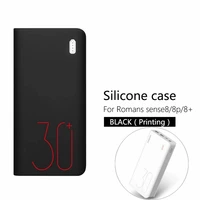silicone protective cover for 30000mah romoss sense 88f8 soft impact resistant silicone power banknon slip skin power bank