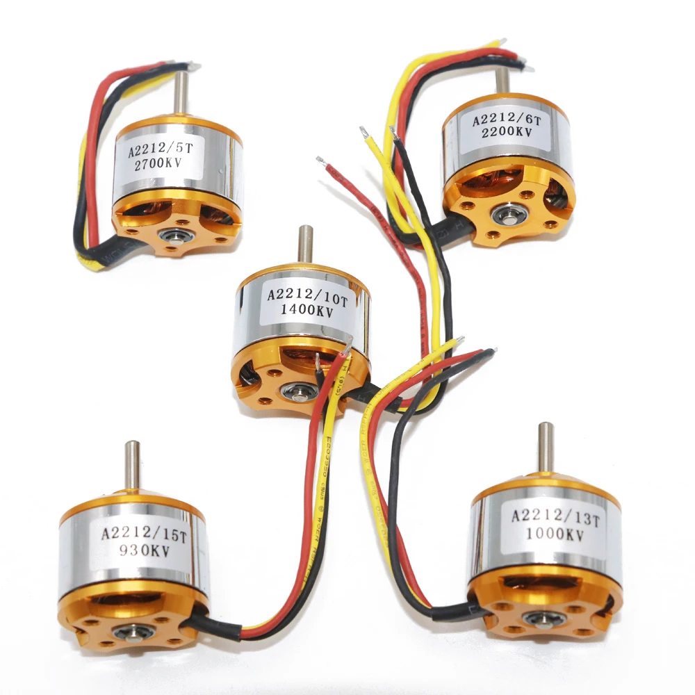 Новый бесщеточный двигатель XXD A2212 930KV/1000KV/1400KV/2200KV/2700KV 2 3S для радиоуправляемого