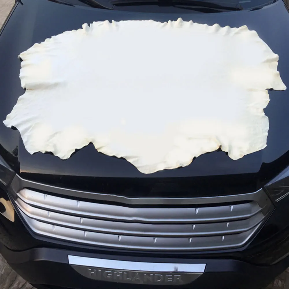 1 шт. натуральная эластичная замша из натуральной замши тряпка для мытья