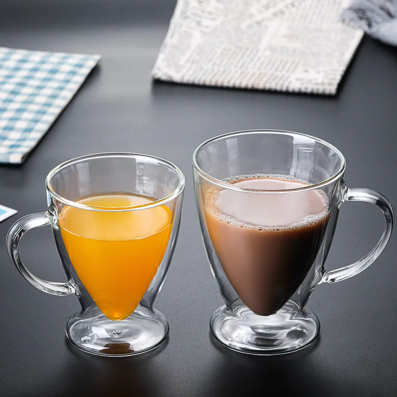 Двухслойная кофейная кружка в европейском стиле Современная Минималистичная