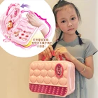 Волшебный чемодан с цветочной феей, можно осветить ожерелье, волшебная палочка, сумочка, детская игрушка, игровой домик для девочек, подарок на день рождения