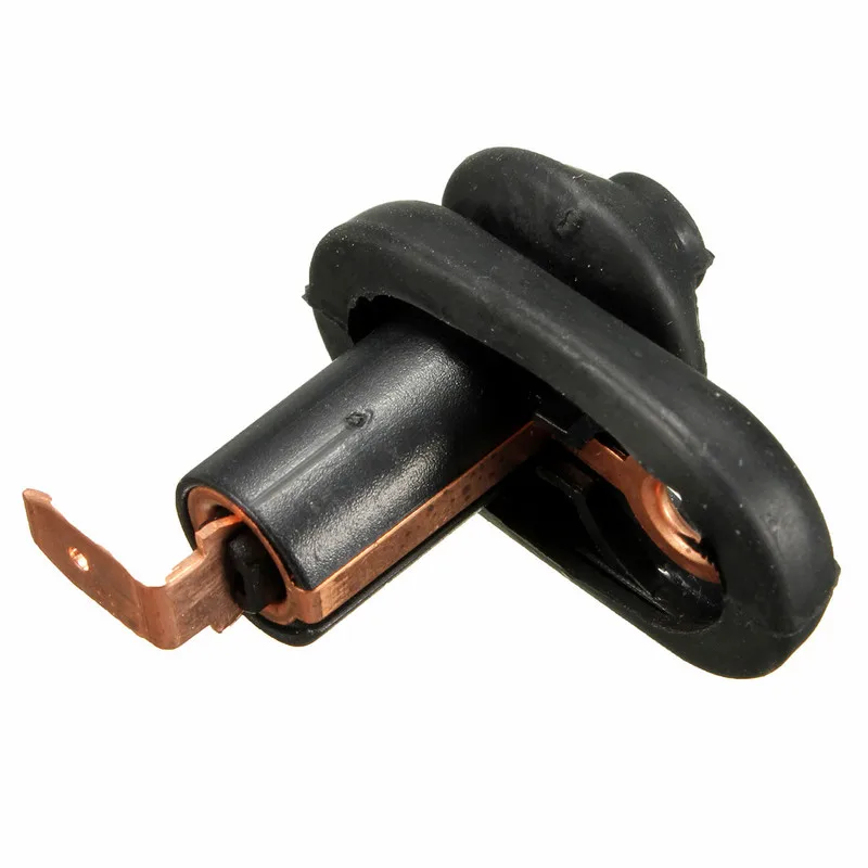 

2X Universal Vehicle InteriorDoorCourtes Light Lamp Switch Button Part Black Auto Push Button Waterproof car accessories