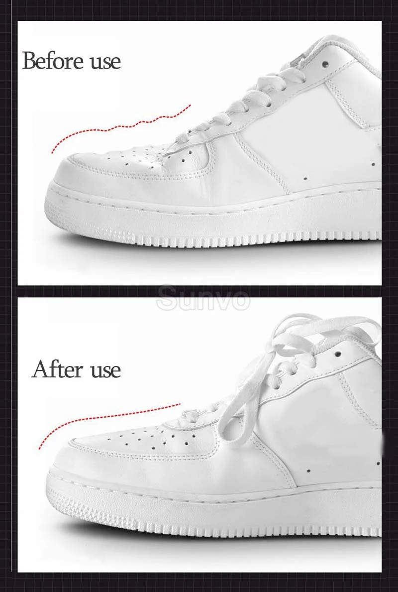 Sneakers Anti Crease Protector Bending Crack Toe Caps Shoe Stretcher Expander Shaper Anti Fold Shoe Case Protection Dropshipping