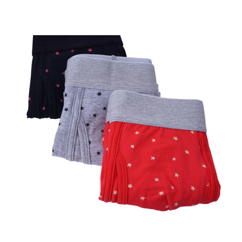 IYUNYI новые хлопковые мужские трусы боксеры со звездами сексуальное нижнее белье с