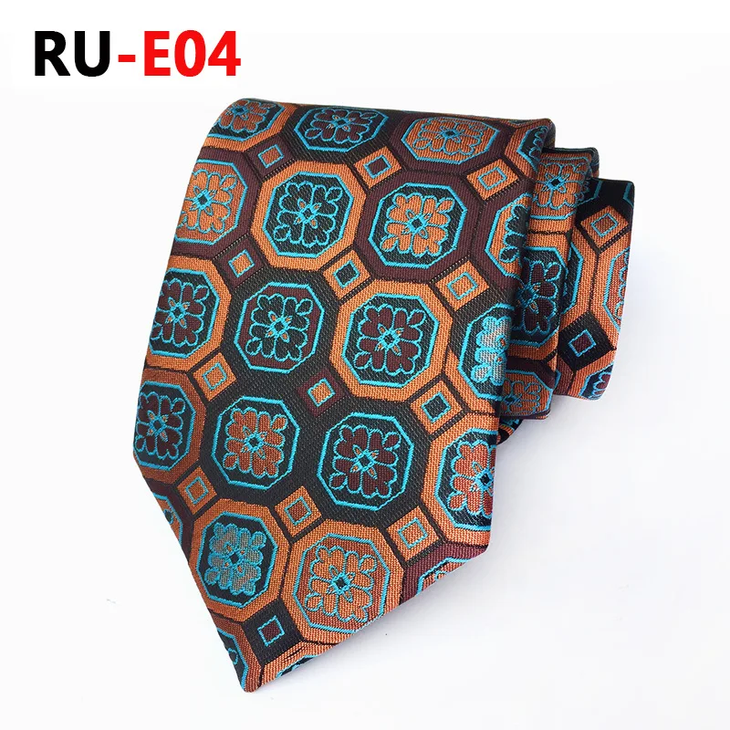 Классические мужские галстуки с узором пейсли 8 см новые модные клетчатые