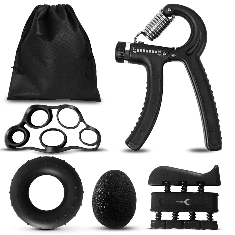 Регулируемый набор ручных рук усилитель для запястья тренажер пальцев 22