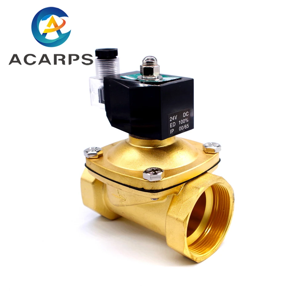 

Электромагнитный водяной клапан, 24 в пост. Тока, 12 В, 110 В, 36 В, 220 В, 1/2 дюйма, 3/4 дюйма, 1-1/4 дюйма, 1-1/2 дюйма, 2 дюйма, нормально закрытый