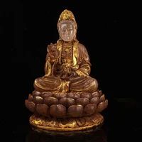 11 tibet buddhism temple tang dynasty crystal gilt guanyin bodhisattva statue avalokitesvara statue amitabha buddha statue