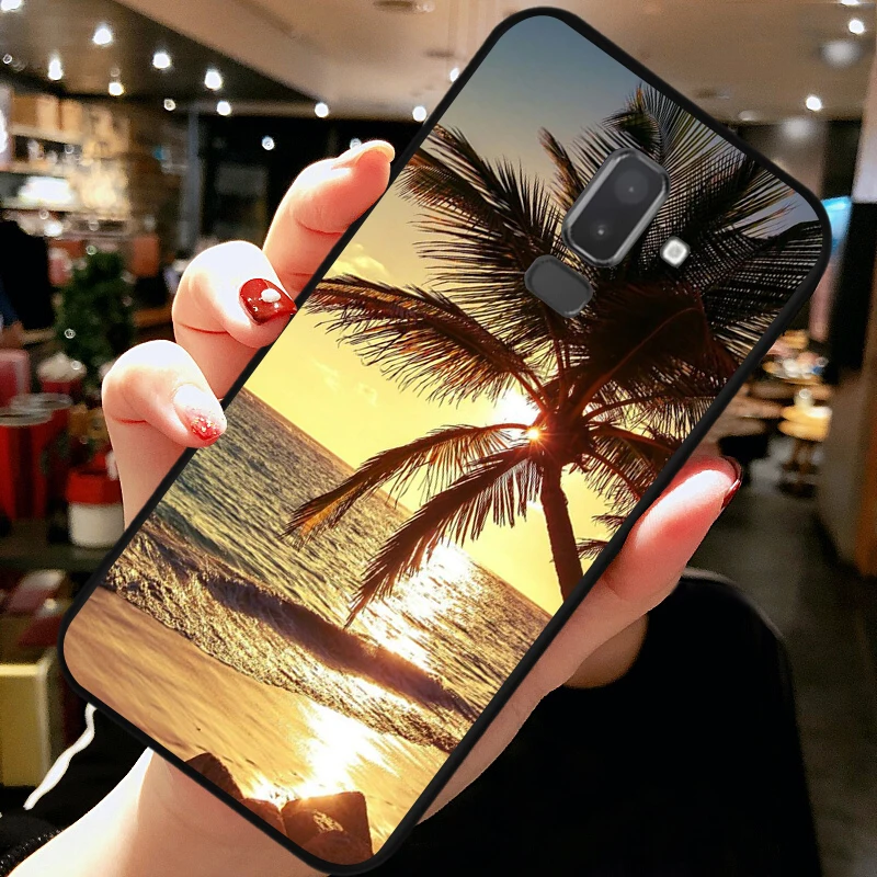 Мягкий чехол для samsung Galaxy J8 J7 Duo J6 J4 Plus Prime 2018 TPU |