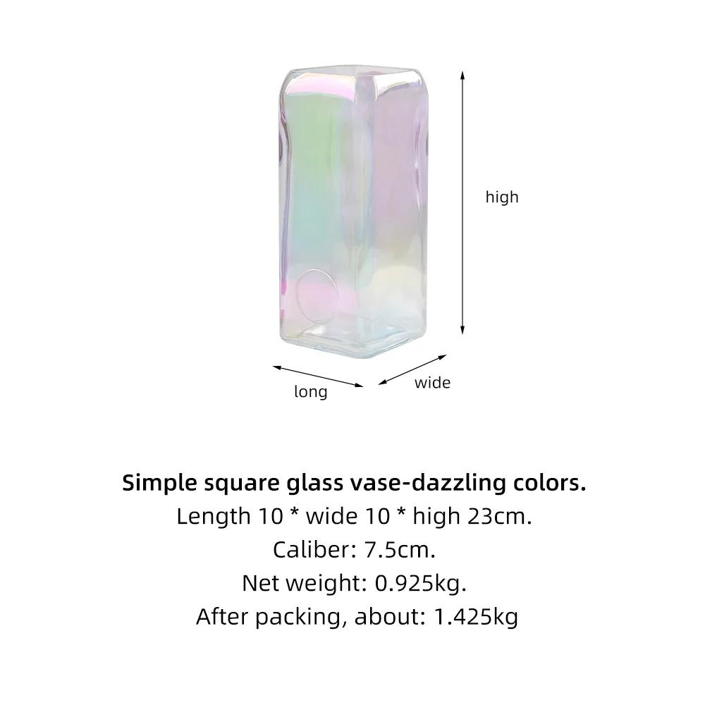 Современное художественное украшение для дома прозрачная стеклянная простая