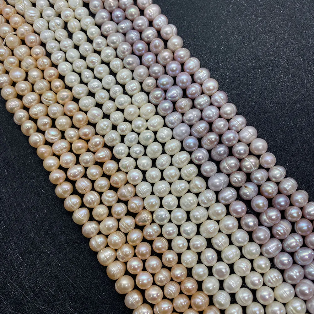 

Natural Freshwater Pearl Irregular Shape Beads Suitable for Making Fashion Jewelry Accessories Birthday Holiday Gift Wholesale