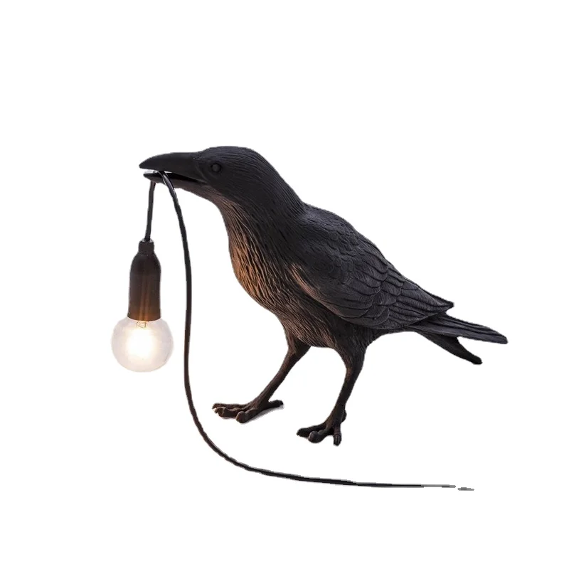 

Bird Table Lamp Italian Light Bird Led Desk Lamp Lucky Bird Living Room Bedroom Bedside Raven Lamp Home Decor Fixtures