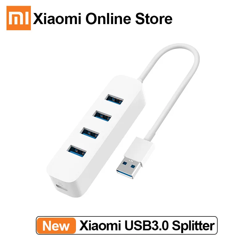 Оригинальный сплиттер Xiaomi MI USB3.0 с четырьмя портами USB 3 0 передача высоты