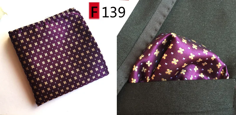 New25* 25 см дизайнерский Карманный квадратный модный платок в горошек Пейсли Цветочный Клетчатый Стиль мужской костюм карманные аксессуары бабочки на подарок ma