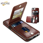 Вертикальный чехол-бумажник KISSCASE для iPhone 12 12 Pro Max Mini 5 5S SE, задняя крышка из искусственной кожи для iPhone 11 Pro 11 X XR XS Max 6 6S 7 8 Plus