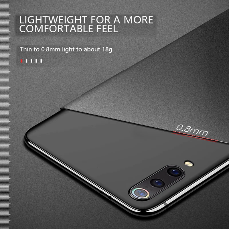 ultra thin magnetic matte pc phone case for xiaomi mi 12 11 t lite redmi note 9 8 pro poco shockproof cover free global shipping