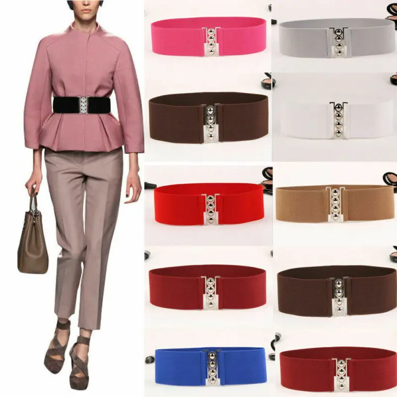 1 шт. летний женский тянущийся эластичный широкий корсет поясные ремни с