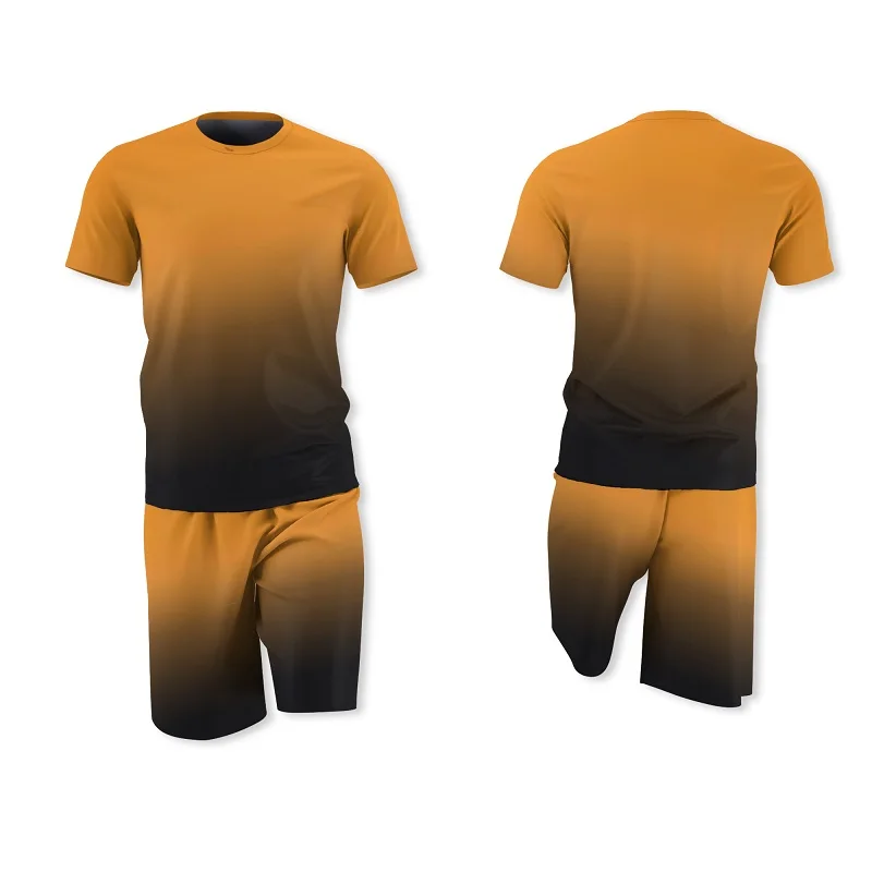 Men's T-shirt Suit Casual Shorts Street Sweatshirt Summer 2 Piece Set Of Oversized Clothing Fashion Shorts Sportswear2021