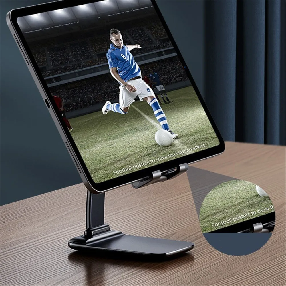 desktop tablet mobile phone holder cell foldable extend support desk mobile phone holder stand for 12 9inches phone tablet free global shipping