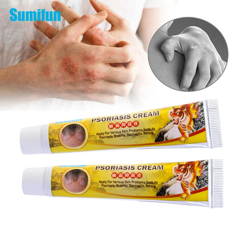 

20g Sumifun Tiger Balm Cream Skin Psoriasis Ointment Eczema Antibacterial Dermatitis Pruritus Anti-itching Herbal Plaster P1110