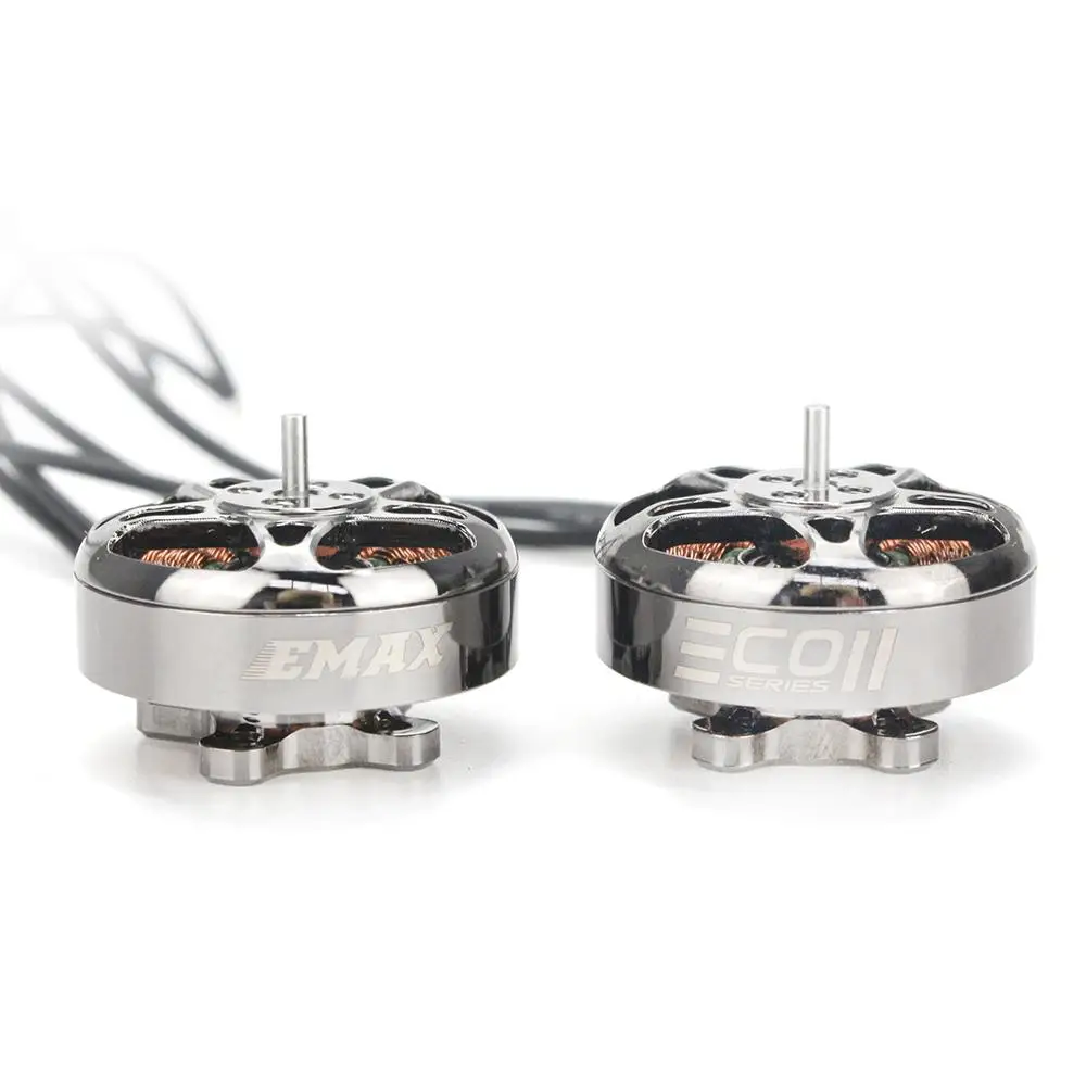 EMAX-Motor sin escobillas para Drones, Motor sin escobillas para RC FPV Freestyle de 3-5 pulgadas, ligero, largo alcance, ECO II 2004, 3000KV, 2400KV, 2000KV, 1600KV-0