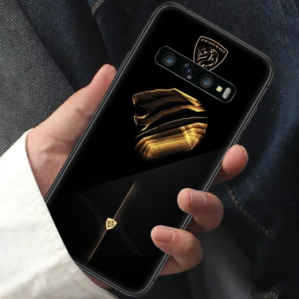 

Dongfeng Peugeot Phone Case for Samsung Galaxy Note S 6 7 8 9 10 E 20 Ultra Edge Plus black Funda Luxury Coque Tpu Cell Pretty