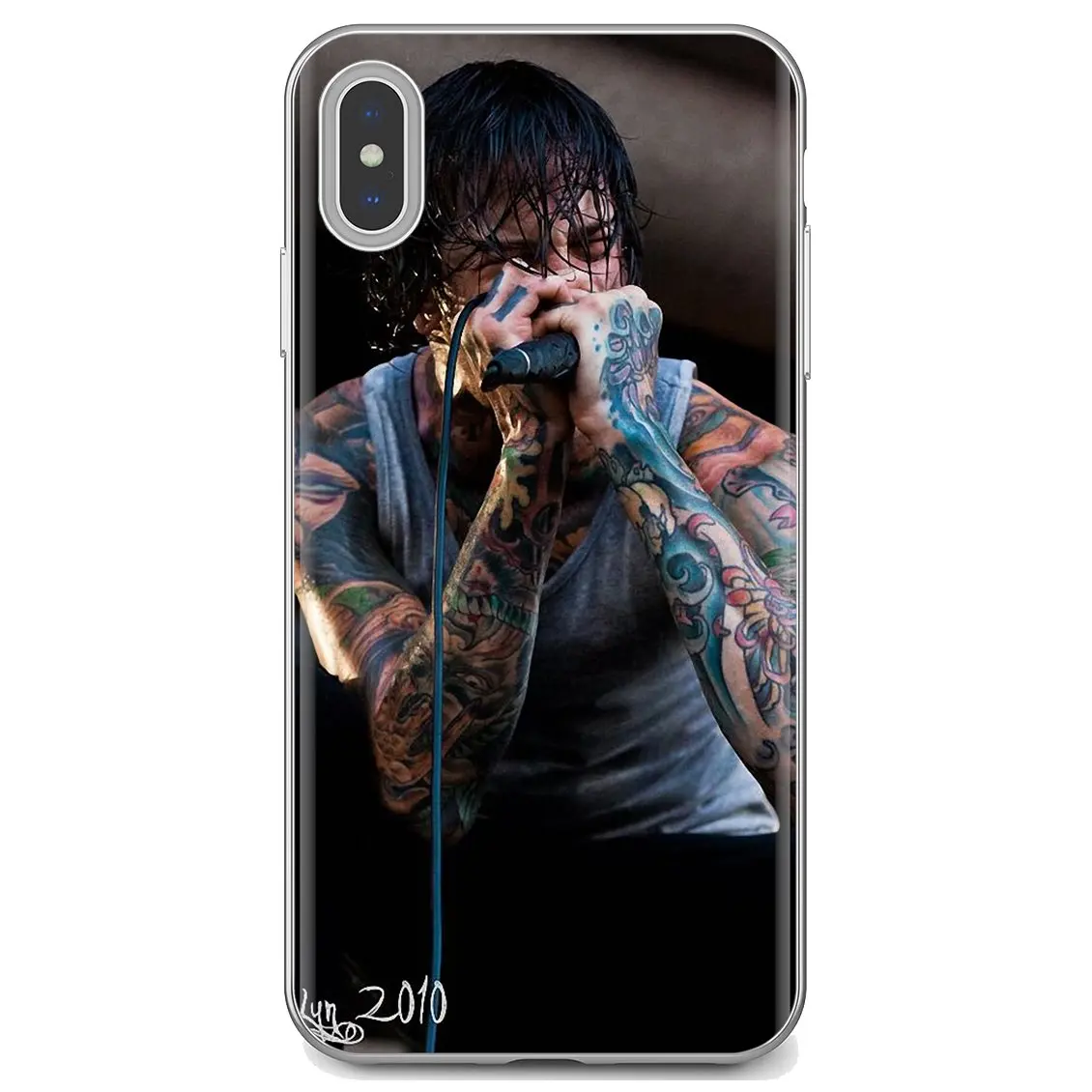 Митч Люкер самоубийство беззвучный плакат для iPhone iPod Touch 11 12 Pro 4 4S 5 SE 5C 6 6S 7 8 X XR XS Plus