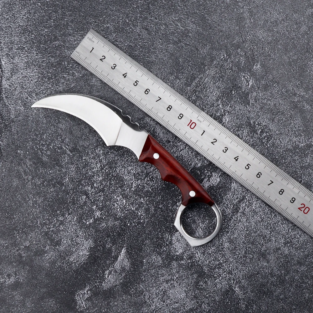 

Тактический нож CSGO, карманный керамбит с лезвием из 440с, для ежедневного использования, охоты, самообороны, выживания