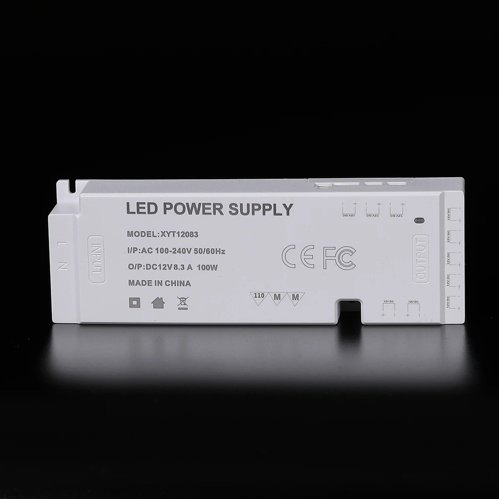 Блок питания для светодиодной лампы шкафа интегрированный 6 разрядный интерфейс