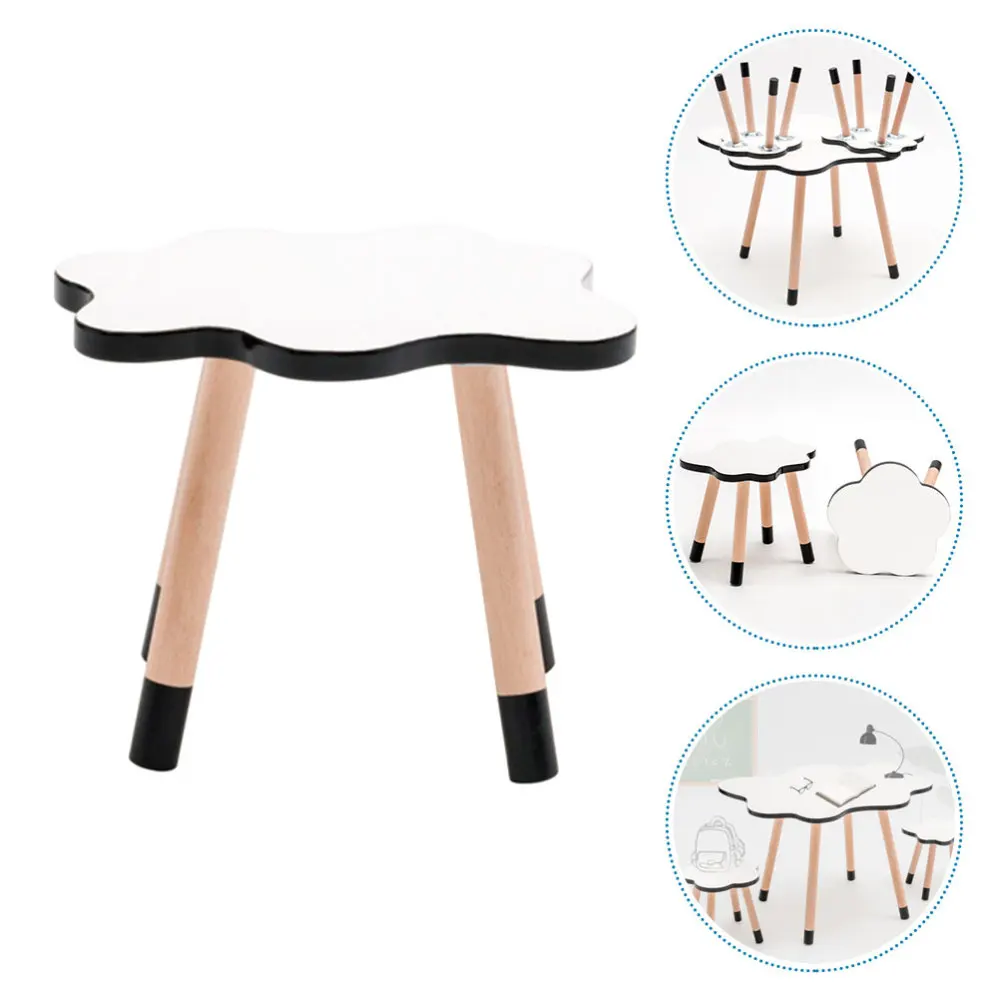 

1Pc Household Children Footstool Decorative Cartoon Stool Bathroom Footstool