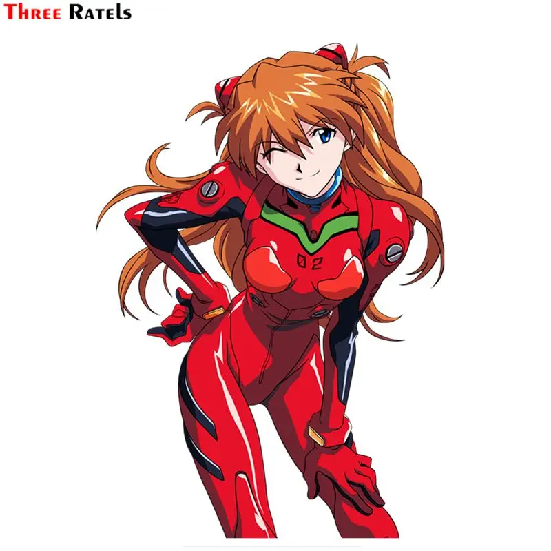 Три Ratels FC460 АСУКА Лангли сори Imgur Мультяшные 3D наклейки для автомобиля аниме