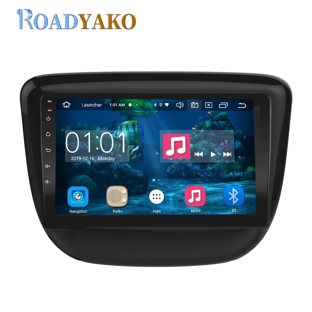 

9 "gps навигация Android 9,0 Авторадио dvd-плеер автомобиля для Chevrolet Kovaz стерео Восьмиядерный с wifi/SWC/4G/видео выход