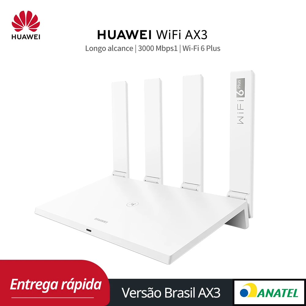 Бразильская версия AX3 WiFi 6 + Wi-Fi роутер гигабитный 2 4G 5 0 ГГц двухдиапазонный 3000