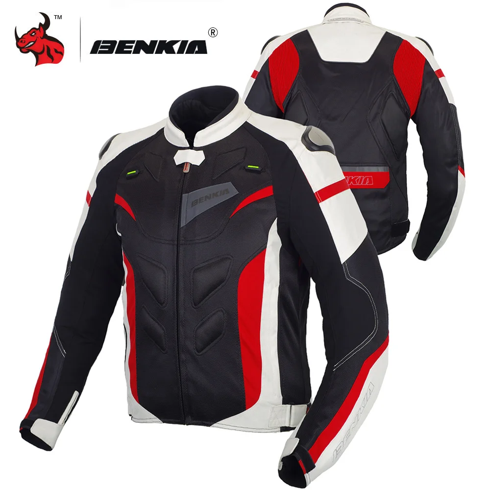 BENKIA мотоциклетная куртка защитное снаряжение мужская летняя Осенняя для